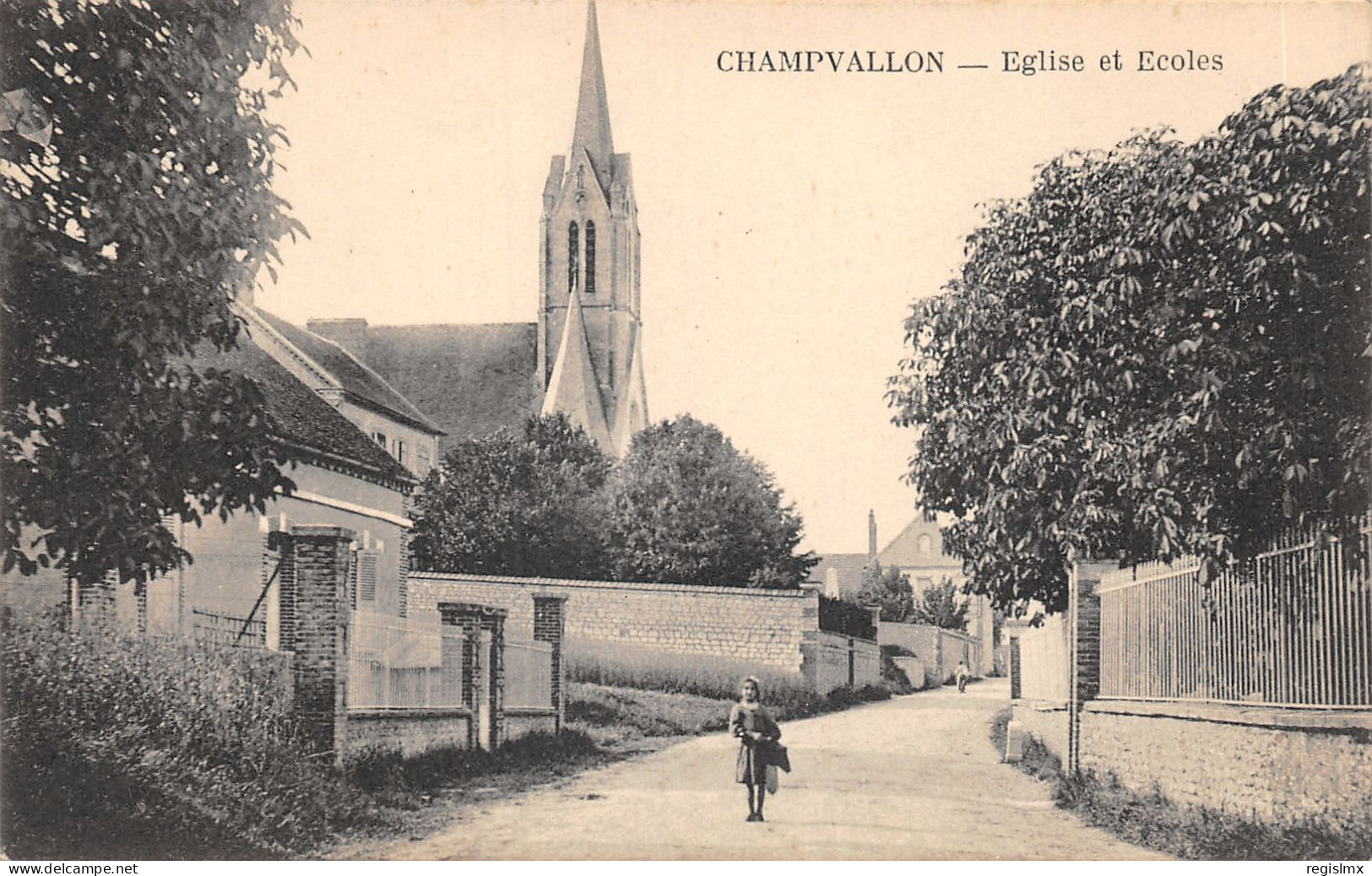 89-CHAMPVALLON-N°2158-E/0281 - Autres & Non Classés