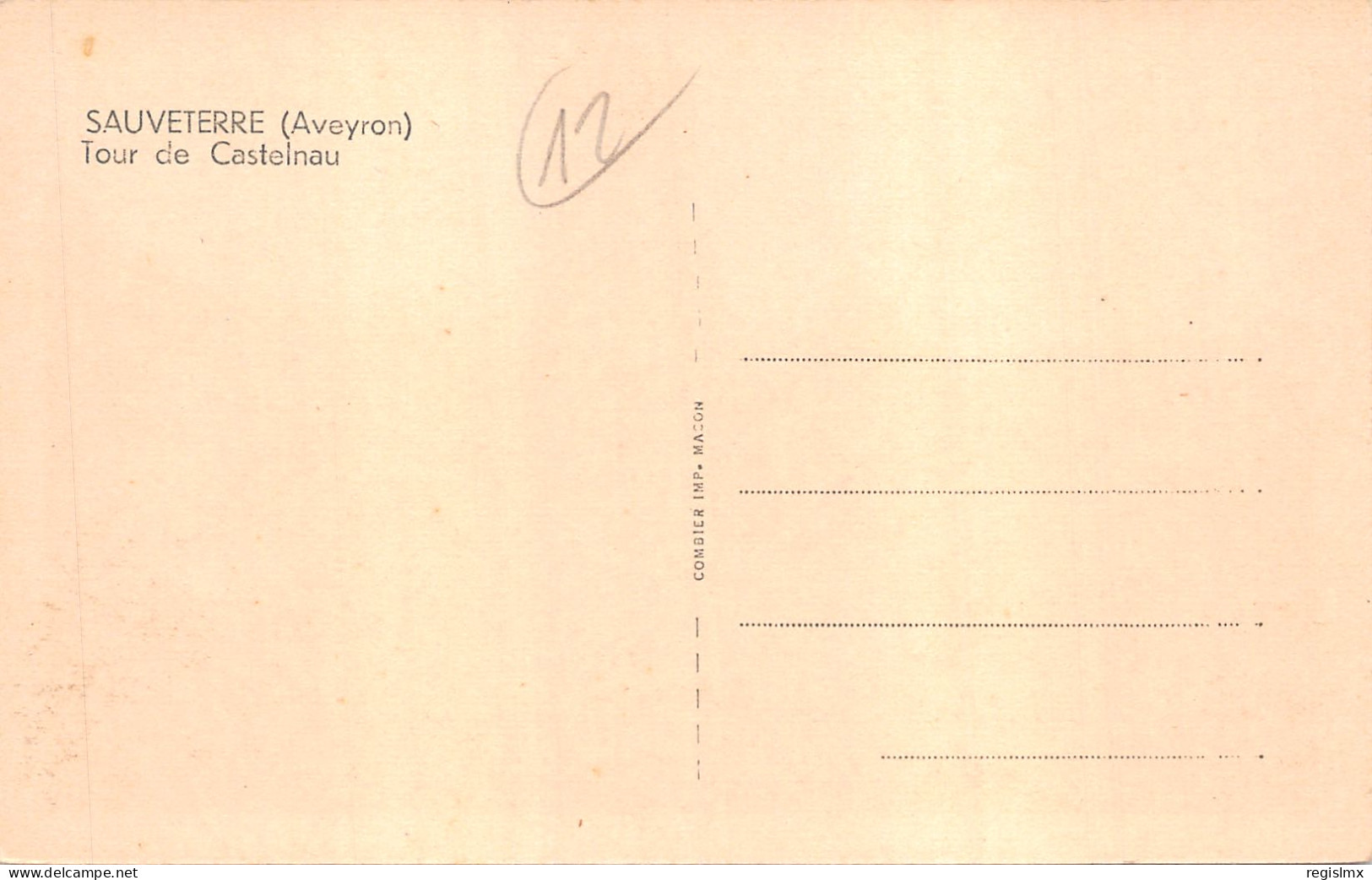 12-SAUVETERRE-N°2160-D/0379 - Sonstige & Ohne Zuordnung