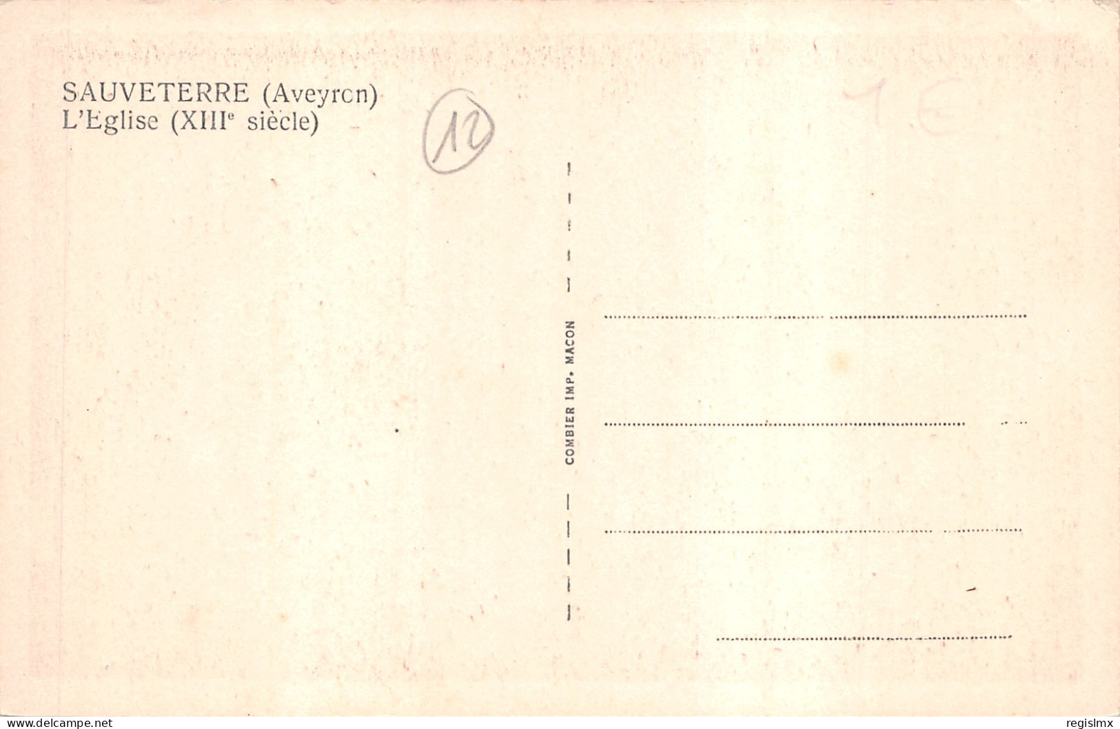 12-SAUVETERRE-N°2160-D/0371 - Other & Unclassified