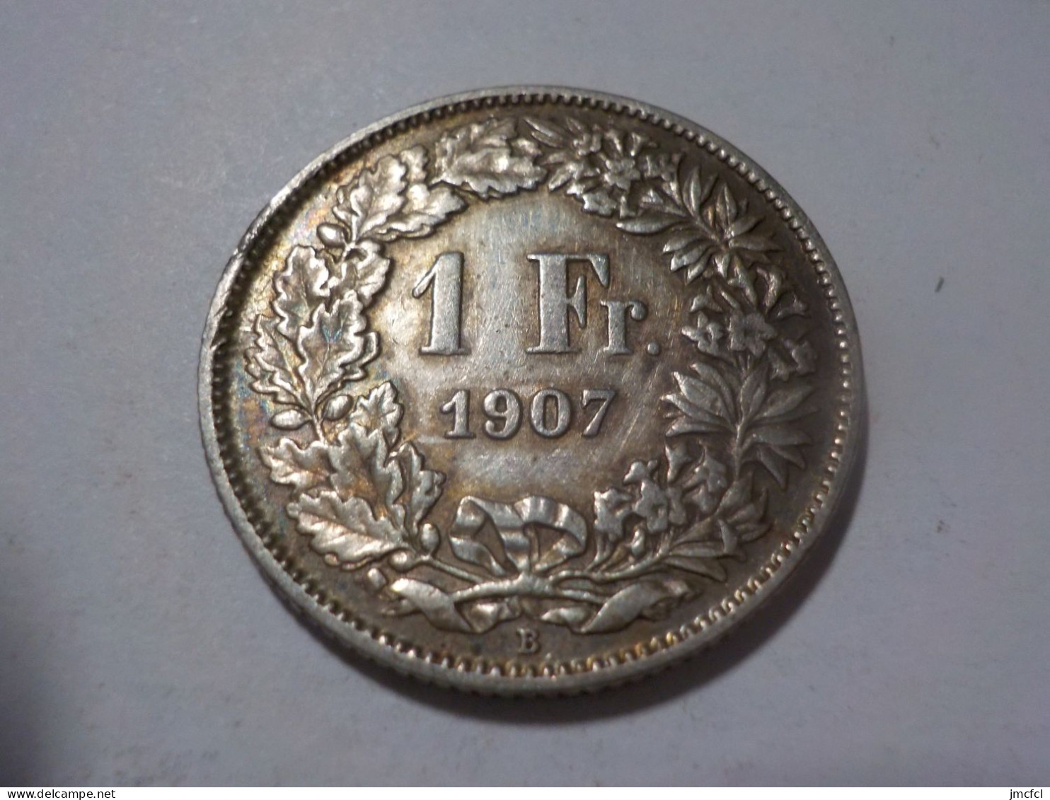 SUISSE  1Franc 1907 - 1 Franken