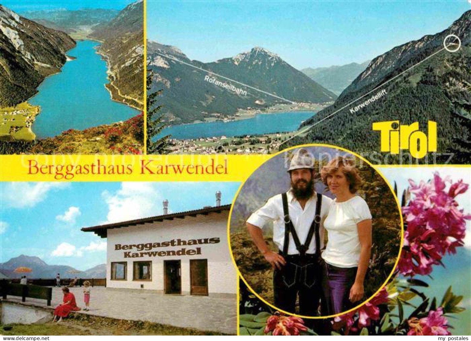 72619416 Pertisau Achensee Berggasthaus Karwendel Alpenpanorama Eben Am Achensee - Sonstige & Ohne Zuordnung