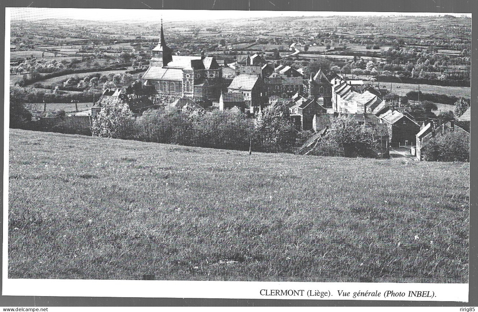 1980  --  BELGIQUE . CLERMONT ( LIEGE ) VUE DU VILLAGE . 4B169 - Unclassified