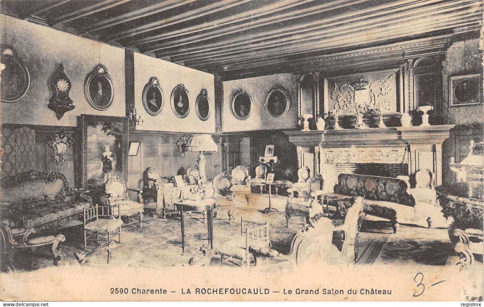 16-LA ROCHEFOUCAULD-LE CHATEAU-N°2160-G/0371 - Sonstige & Ohne Zuordnung