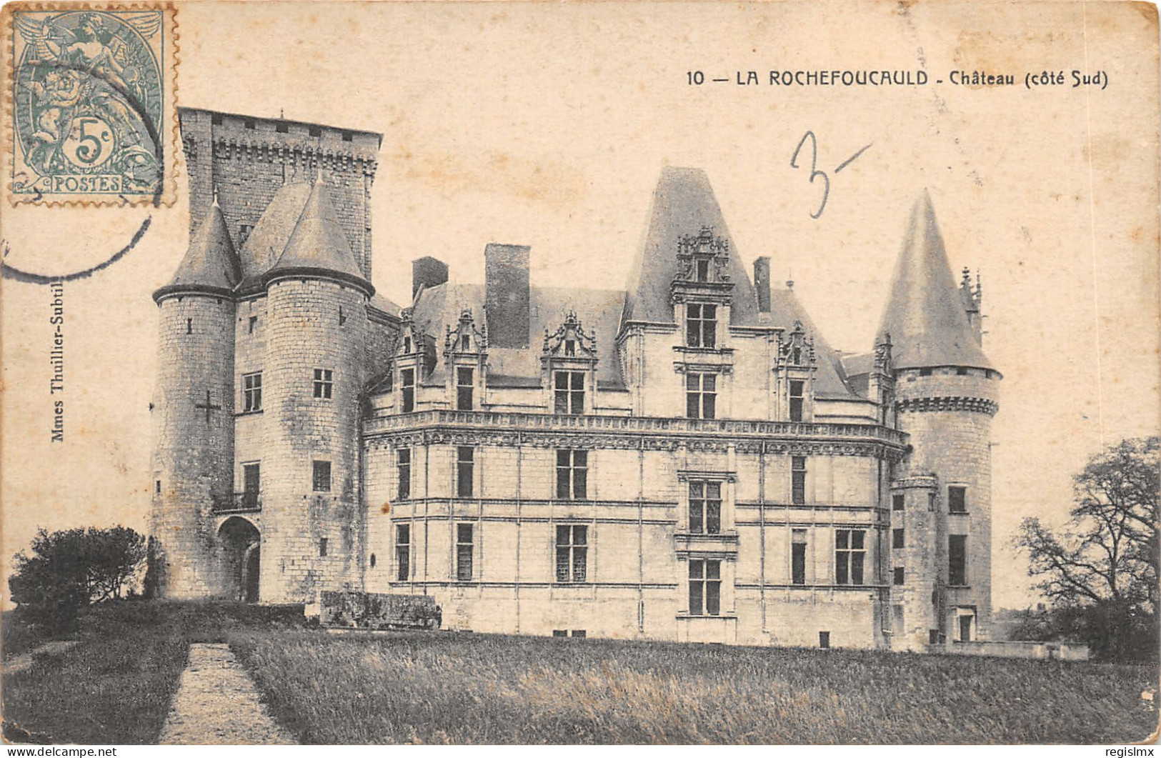 16-LA ROCHEFOUCAULD-LE CHATEAU-N°2160-G/0267 - Otros & Sin Clasificación