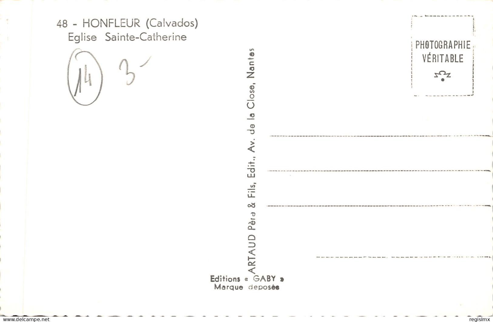 14-HONFLEUR-N°2160-F/0313 - Honfleur