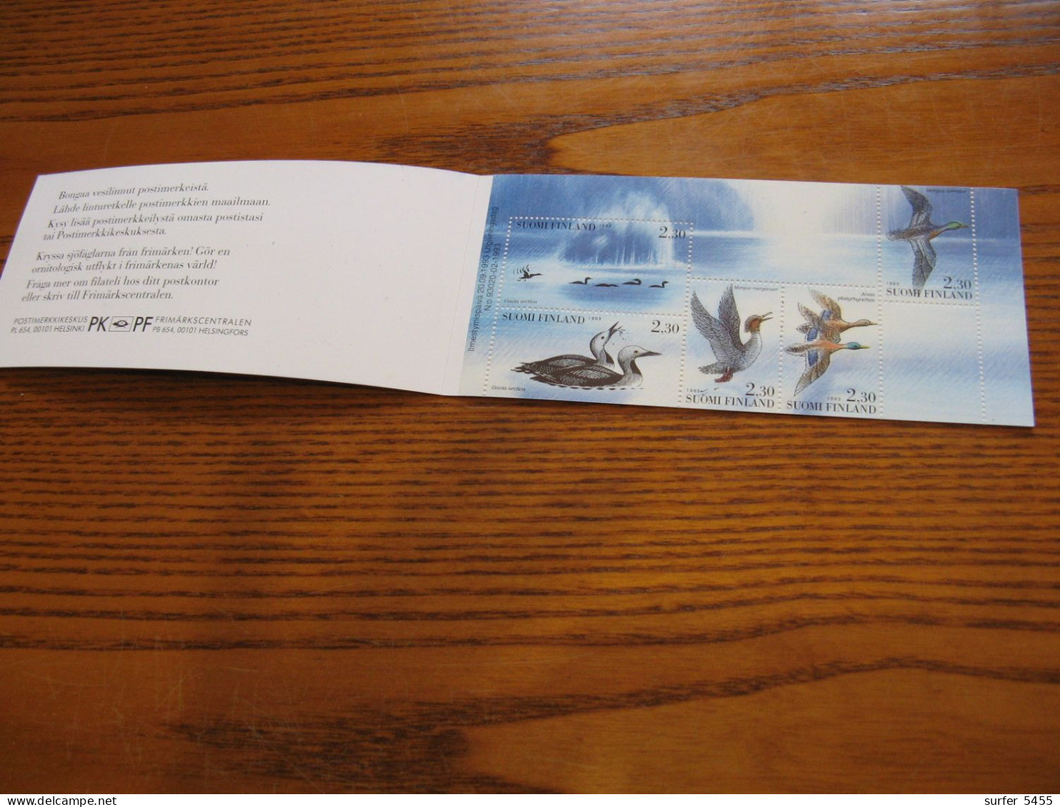 FINLANDE CARNET N° 1189 NEUF** LUXE - MNH - COTE YVERT 2012 : 10,00 EUROS - Unused Stamps