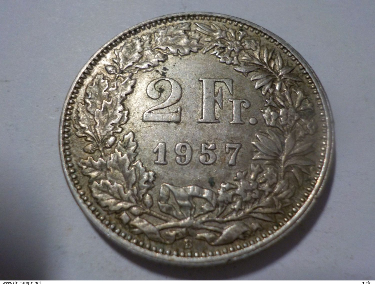 SUISSE  2Francs 1957 - 2 Francs