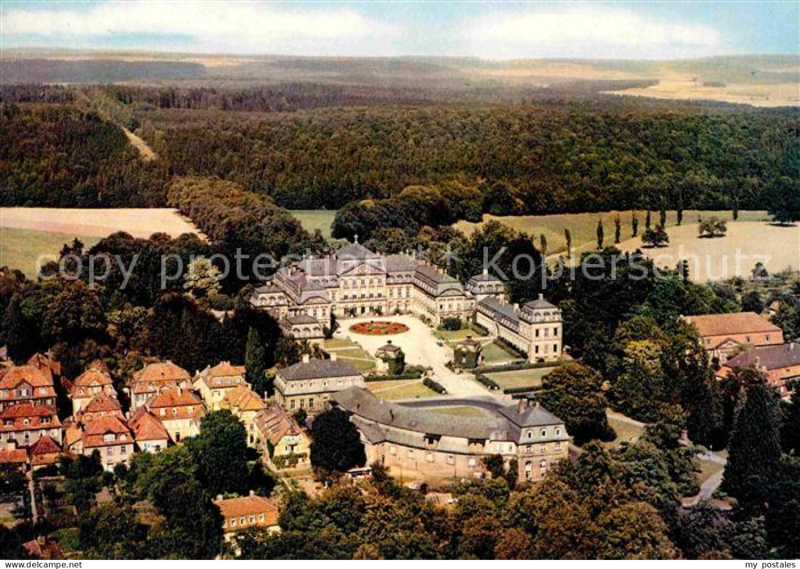 72619327 Arolsen Bad Schloss Luftkurort Fliegeraufnahme Arolsen - Bad Arolsen