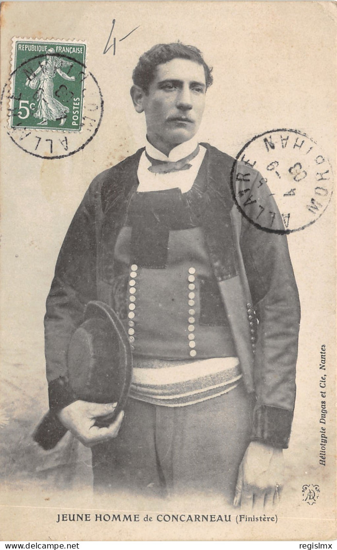 29-CONCARNEAU-JEUNE HOMME-N°2161-E/0193 - Concarneau