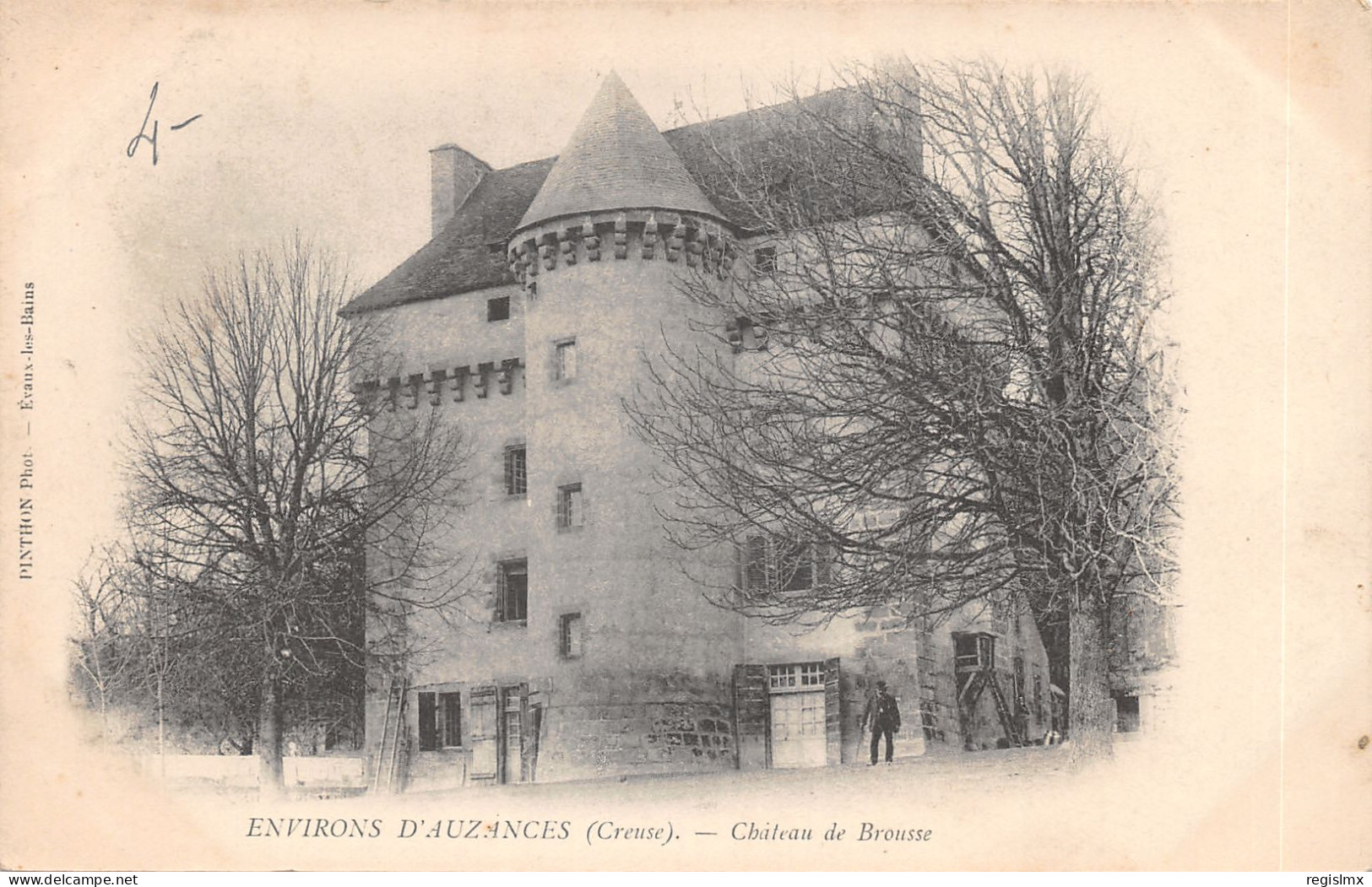 23-AUZANCES-CHATEAU DE BROUSSE-N°2161-C/0135 - Auzances