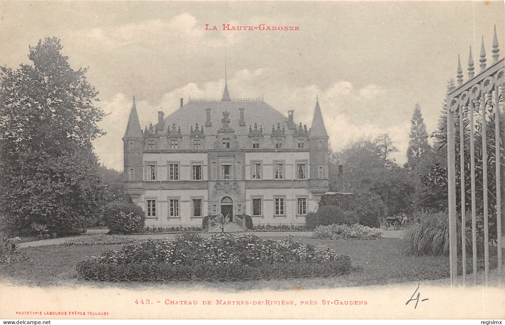 31-SAINT GAUDENS-CHATEAU DE MARTRES DE RIVIERE-N°2161-F/0319 - Saint Gaudens