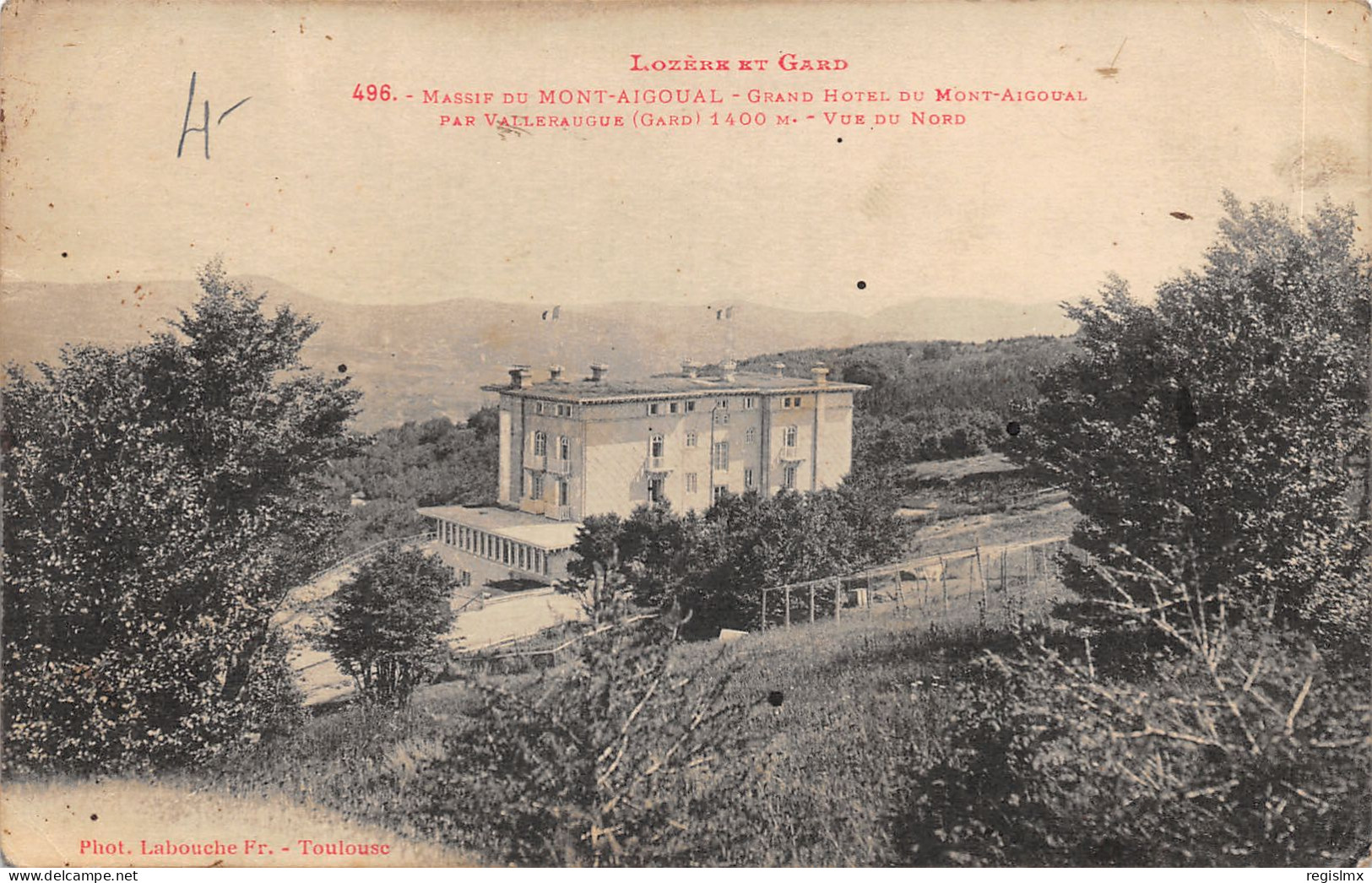 30-LE MONT AIGOUAL-LE GRAND HOTEL-N°2161-F/0169 - Autres & Non Classés