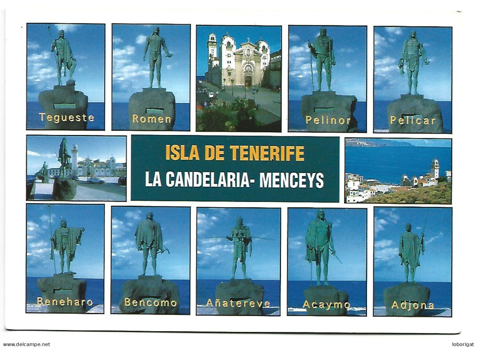 LA CANDELARIA - MENCEYS.-  TENERIFE / ISLAS CANARIAS.- ( ESPAÑA ) - Tenerife