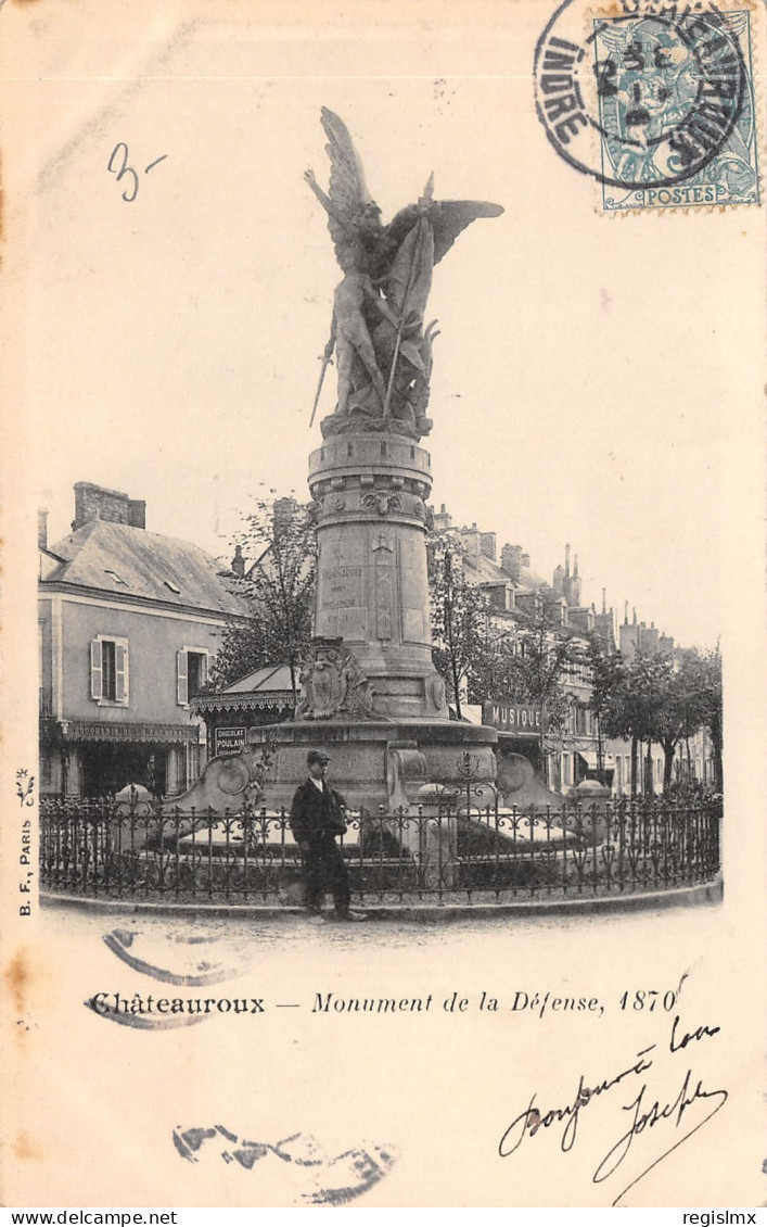 36-CHATEAUROUX-N°2162-B/0023 - Chateauroux