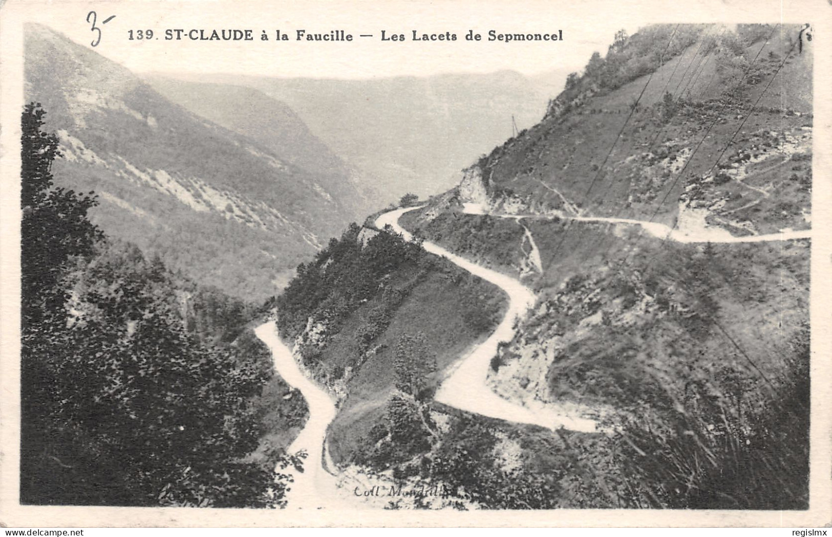 39-SAINT CLAUDE-LES LACETS DE SEPMONCEL-N°2162-C/0261 - Saint Claude