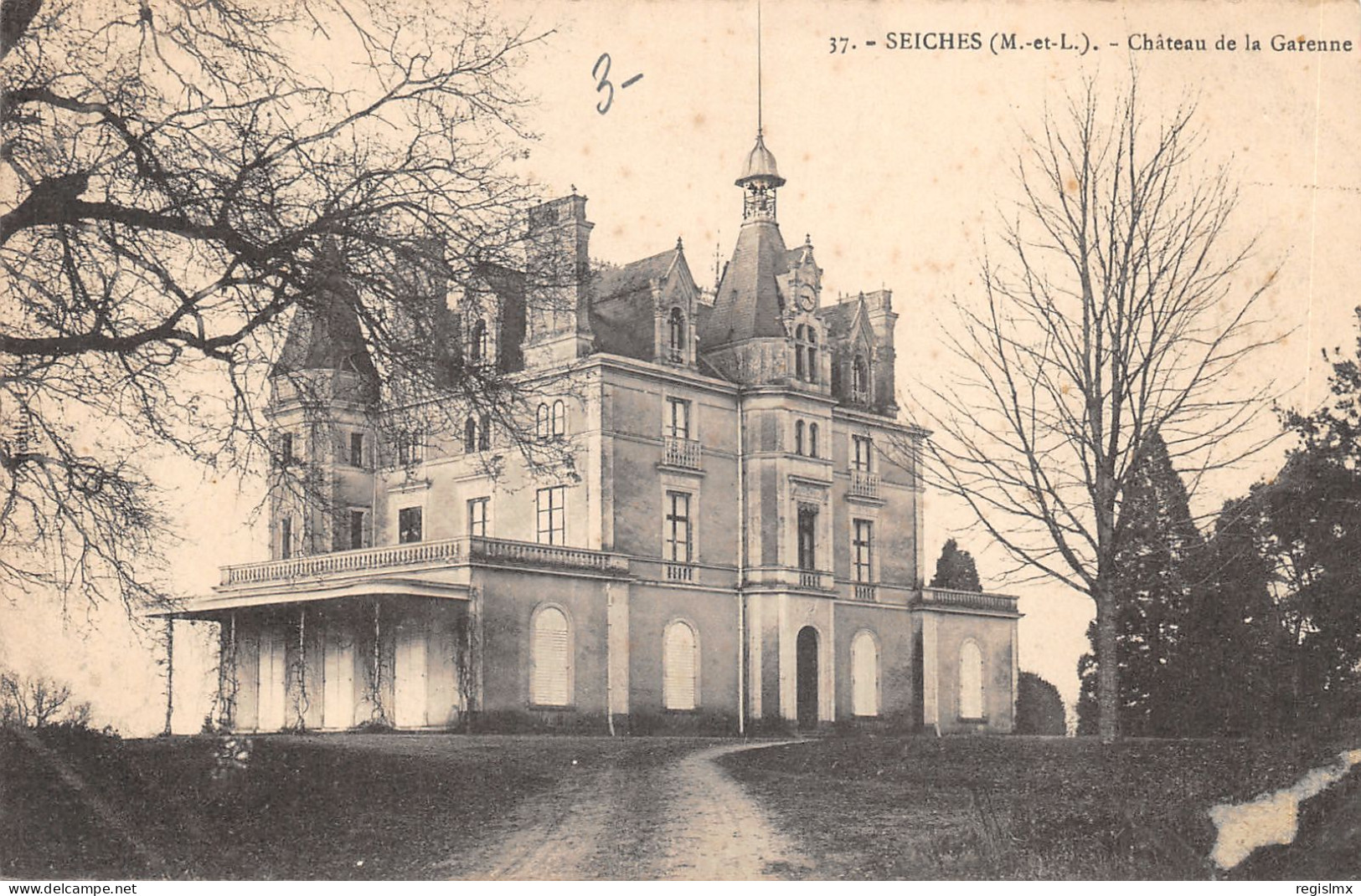 49-SEICHES-CHATEAU DE LA GARENNE-N°2162-H/0247 - Seiches Sur Le Loir