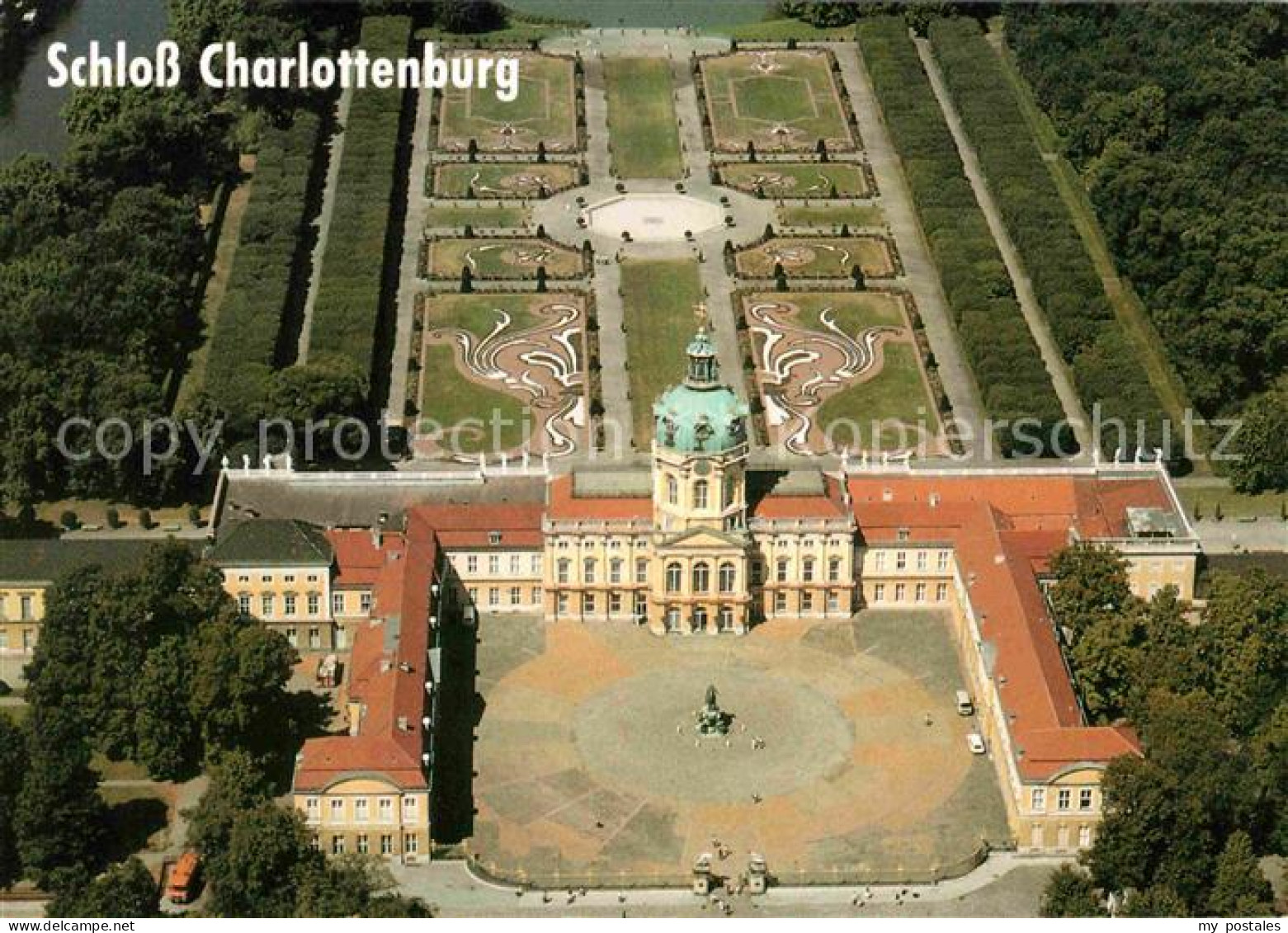 72618400 Charlottenburg Schloss Fliegeraufnahme Charlottenburg - Autres & Non Classés