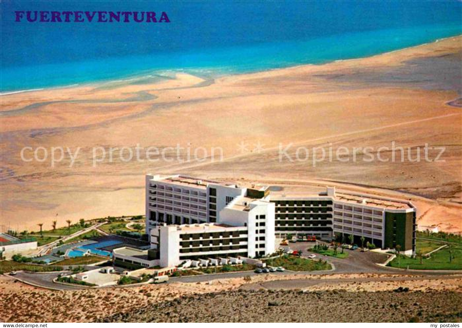 72618378 Fuerteventura Hotel Los Gorriones Playa De La Barca Vista Aerea Fuertev - Other & Unclassified