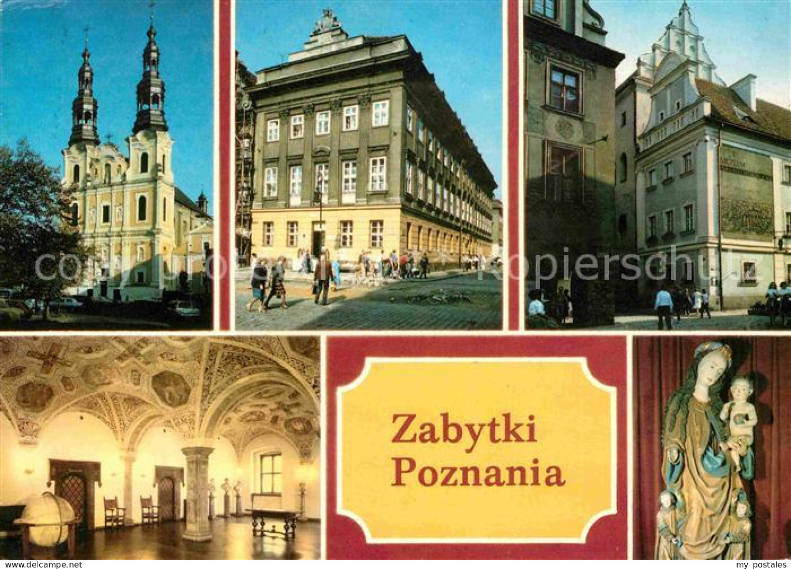 72618314 Poznan Posen Barokowy Kosciol Franciszkanow Palac Mielzynskich Muzeum  - Poland