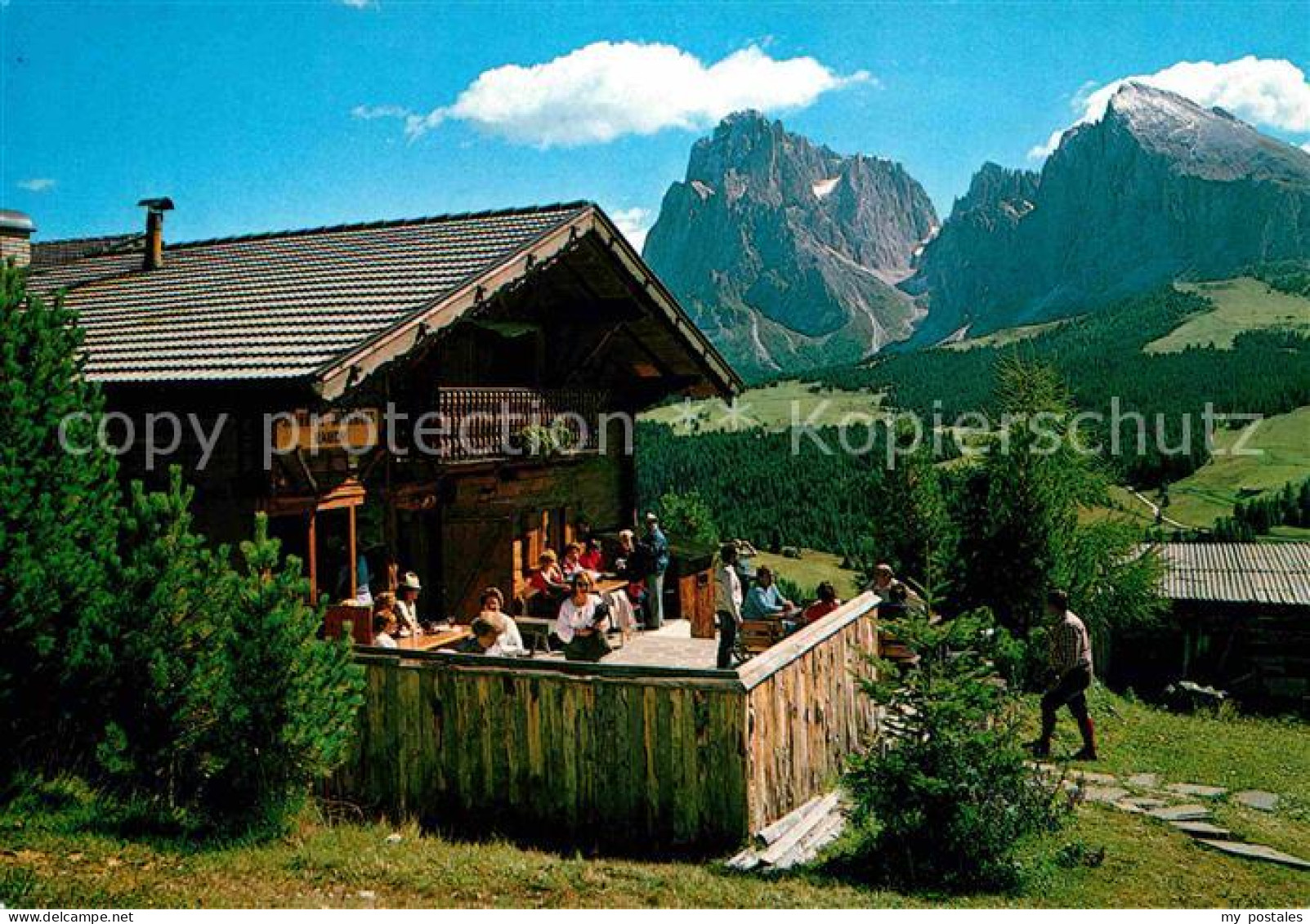 72618230 Seiser Alm Dolomiten Skihuette Rauch Dolomiten  - Andere & Zonder Classificatie