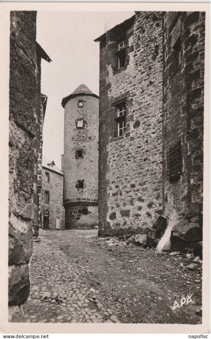 15-Salers La Tour Et Rue Des Templiers - Autres & Non Classés