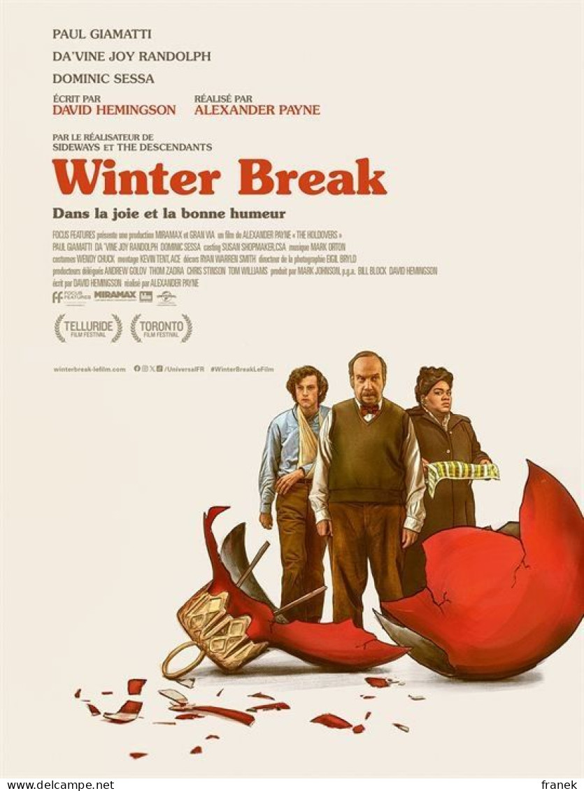 Affiche De Cinéma " WINTER BREAK "  Format 40X60cm - Affiches & Posters