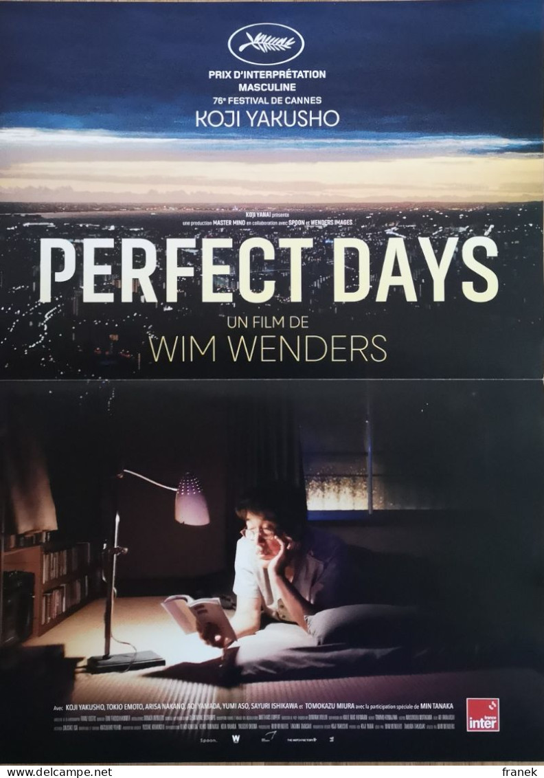 Affiche De Cinéma " PERFECT DAYS "  Format 40X60cm - Plakate & Poster