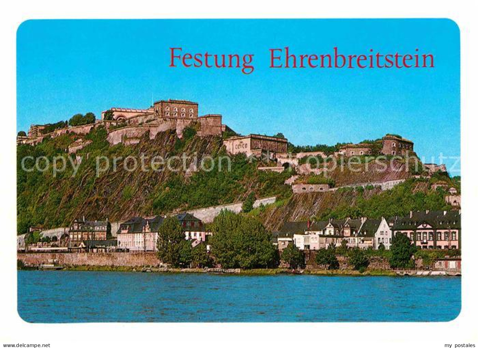 72618117 Koblenz Rhein Festung Ehrenbreitstein  Koblenz - Koblenz