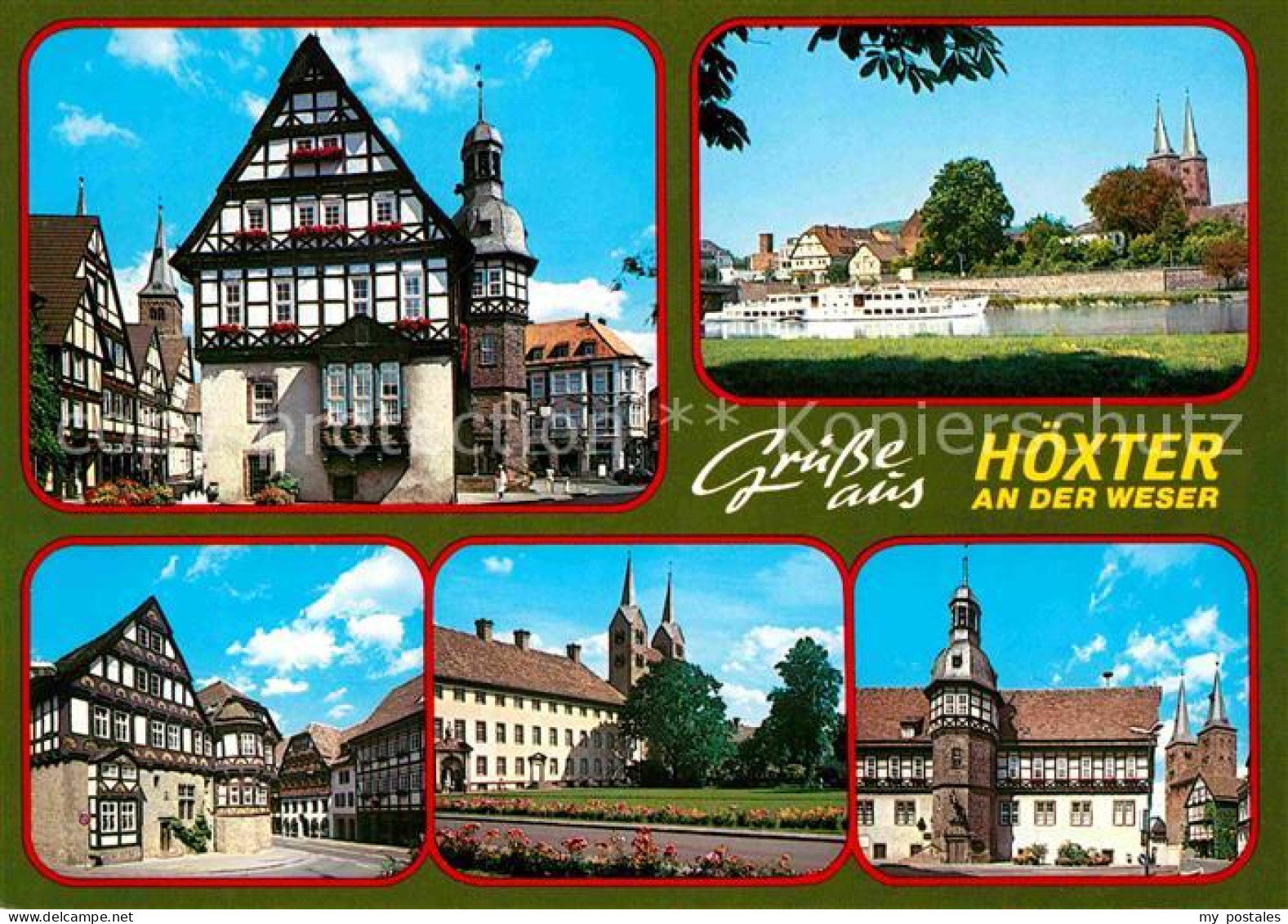 72618107 Hoexter Weser Teilansichten Hoexter - Höxter