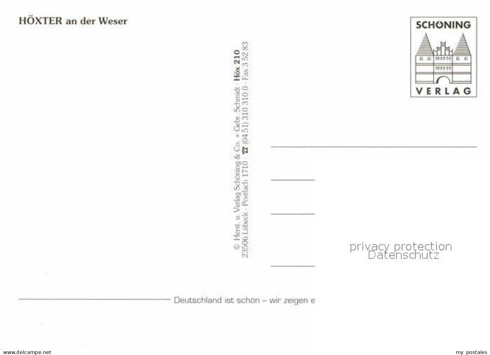 72618107 Hoexter Weser Teilansichten Hoexter - Hoexter
