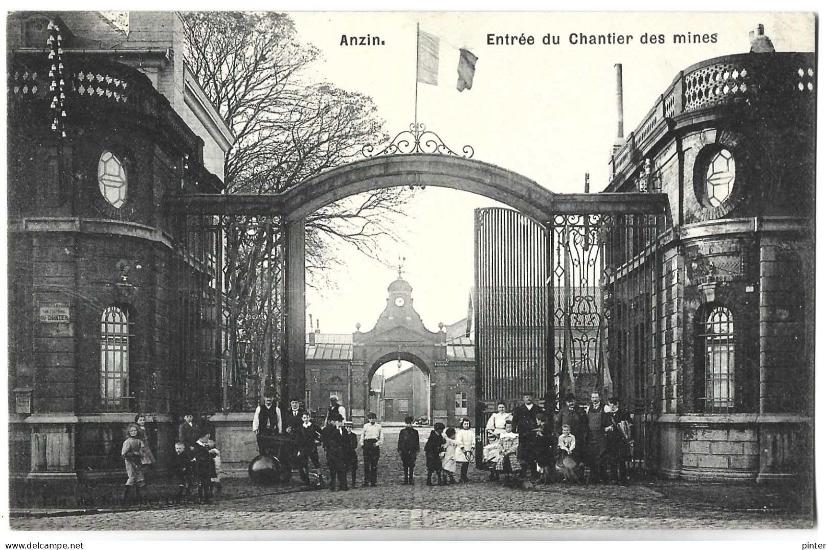 ANZIN - Entrée Du Chantier Des Mines - Anzin