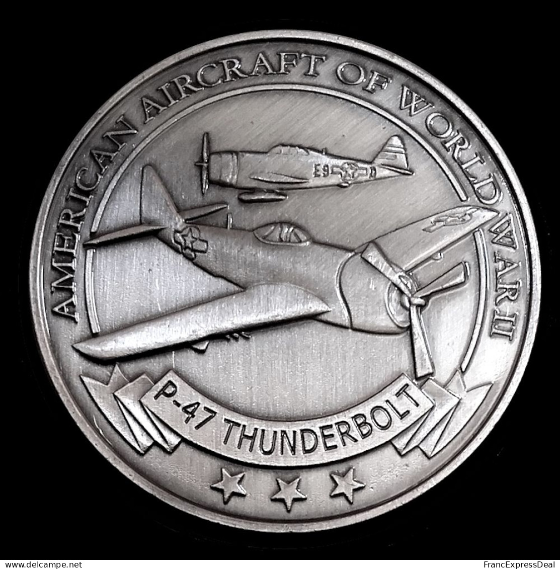 Pièce Médaille NEUVE - WW2 P-47 Thunderbolt P47 US Air Force - Other & Unclassified