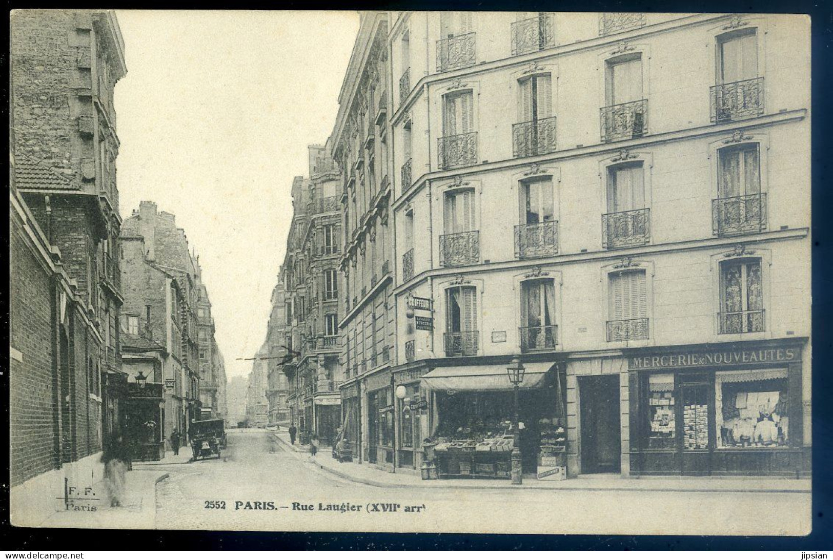Cpa Du 75 Paris  - Rue Laugier      STEP162 - Distretto: 17