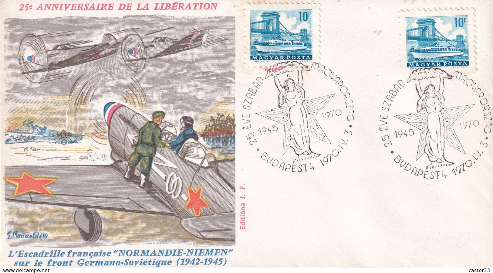 25è Anniversaire De La Libération, L'Escadrille Française "Normandie Niemen" - Altri & Non Classificati