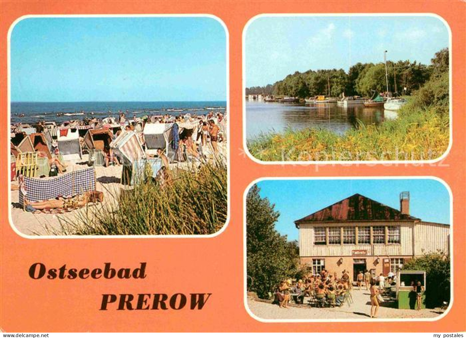 72617617 Prerow Ostseebad Am Strand Seglerhafen HO Milchbar Am Duenenhaus Darss - Autres & Non Classés
