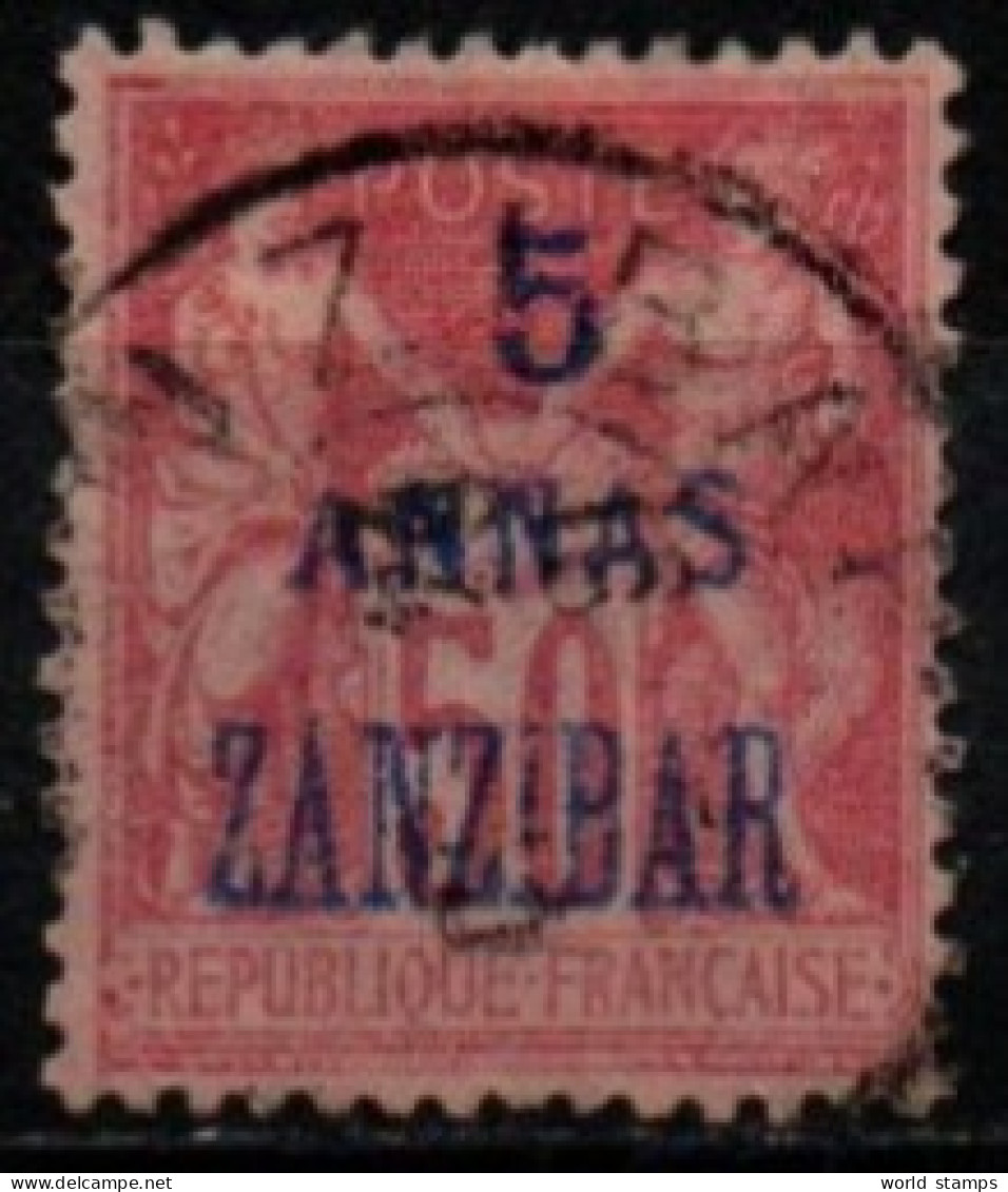 ZANZIBAR 1894-6 O - Used Stamps