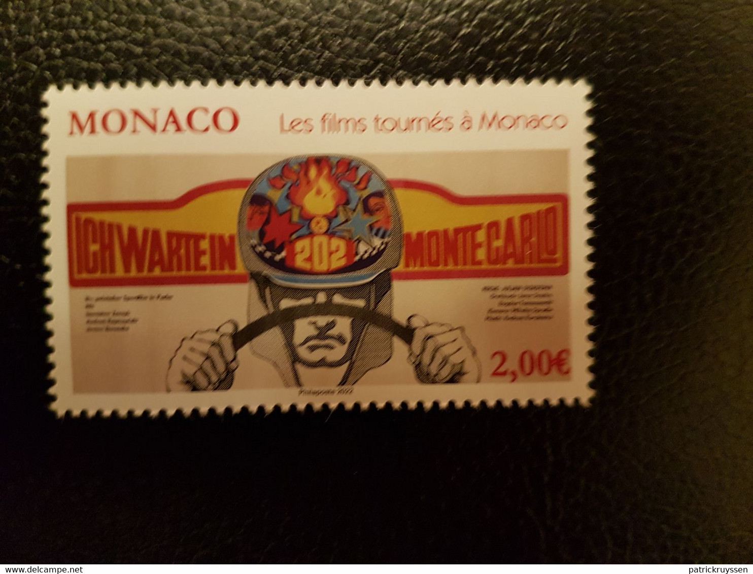 Monaco 2022 Classic Films Classic Poster I'll Be Waiting Monte Carlo 1v Mnh - Unused Stamps