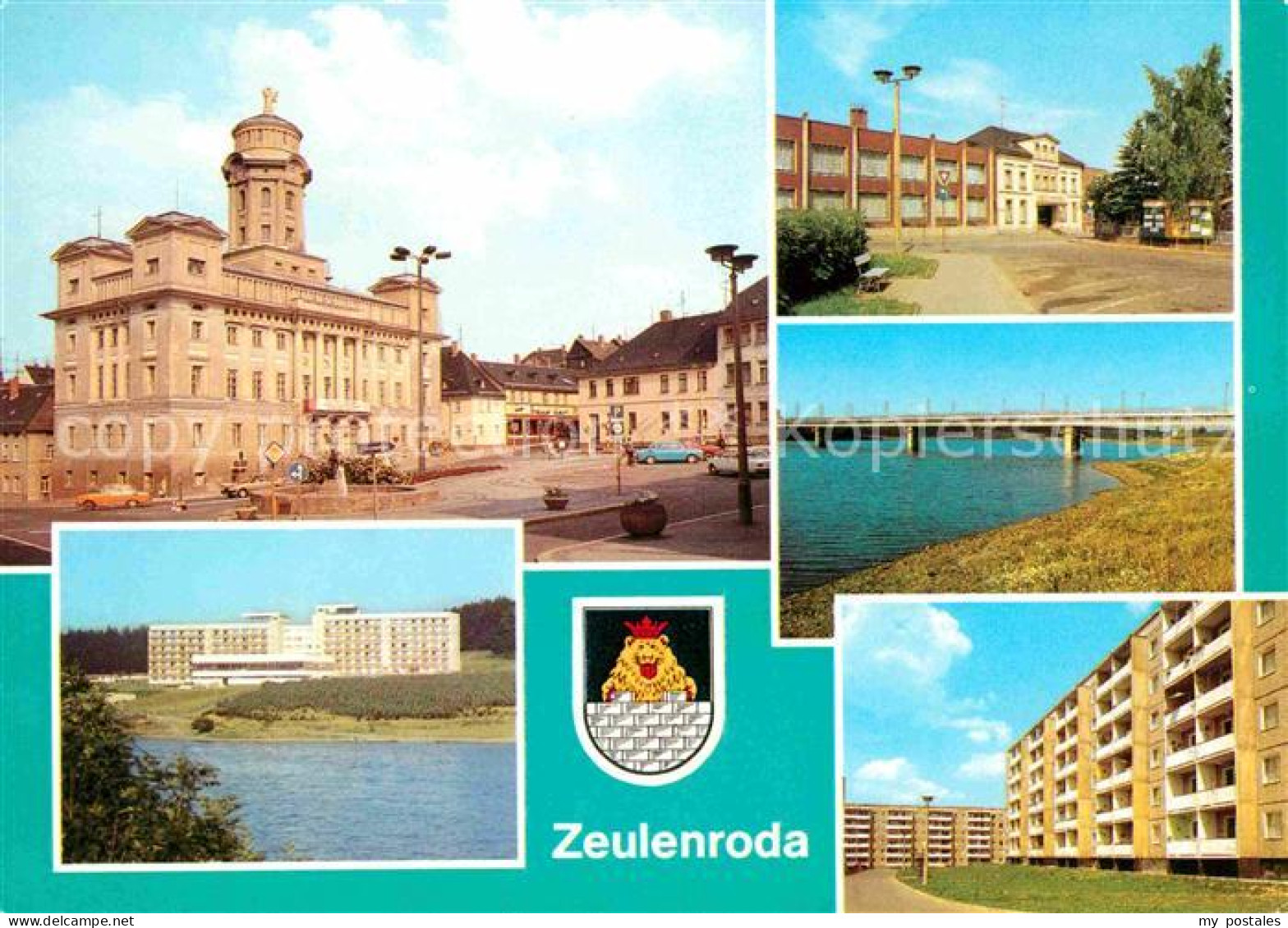 72617428 Zeulenroda-Triebes FDGB Erholungsheim Talsperre Kreiskulturhaus DSF Bru - Zeulenroda