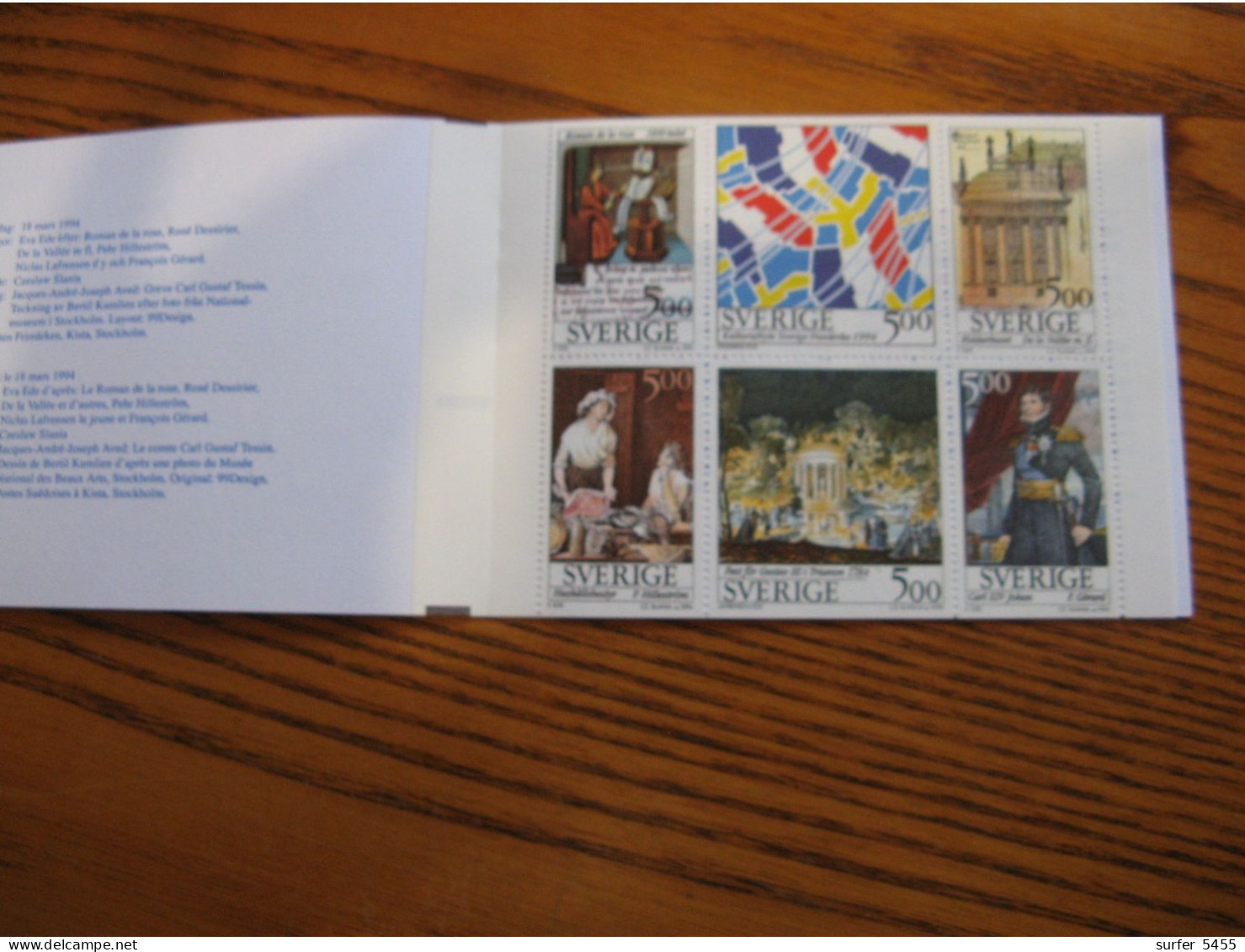 SUEDE -  CARNET N° 1794 NEUF** LUXE - MNH - COTE YVERT 2012 : 18,00 EUROS - Unused Stamps