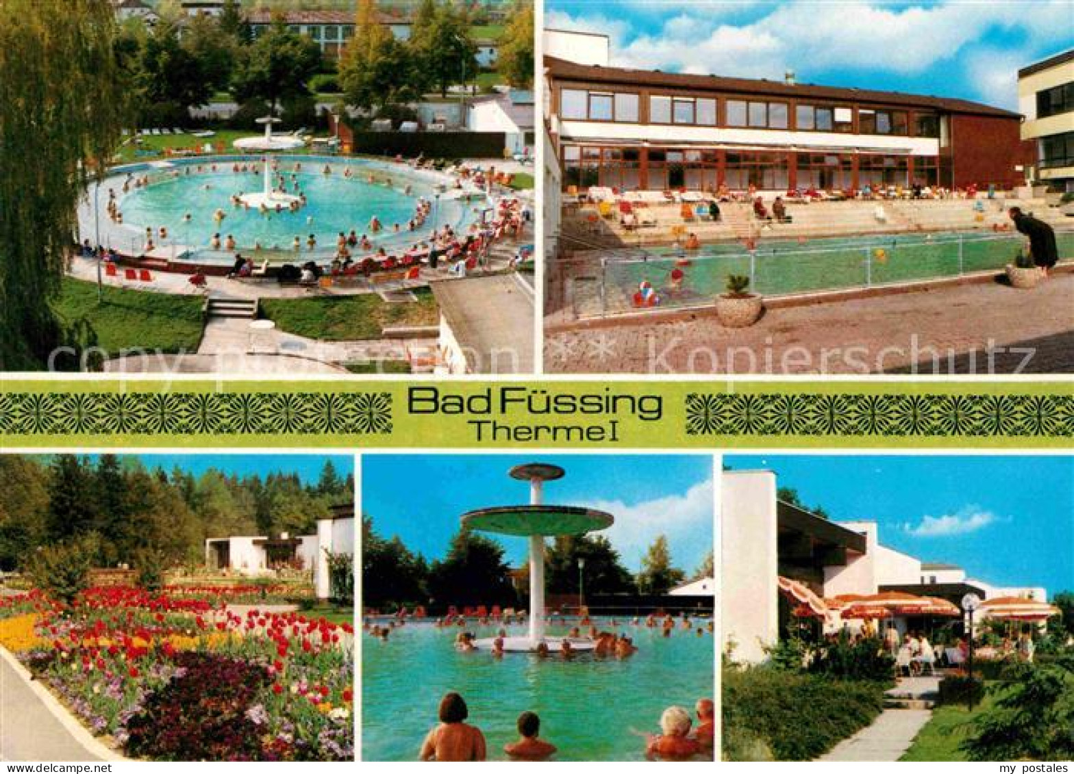 72617355 Bad Fuessing Termalbad Therme I Schwimmbecken Park Terrasse Aigen - Bad Fuessing