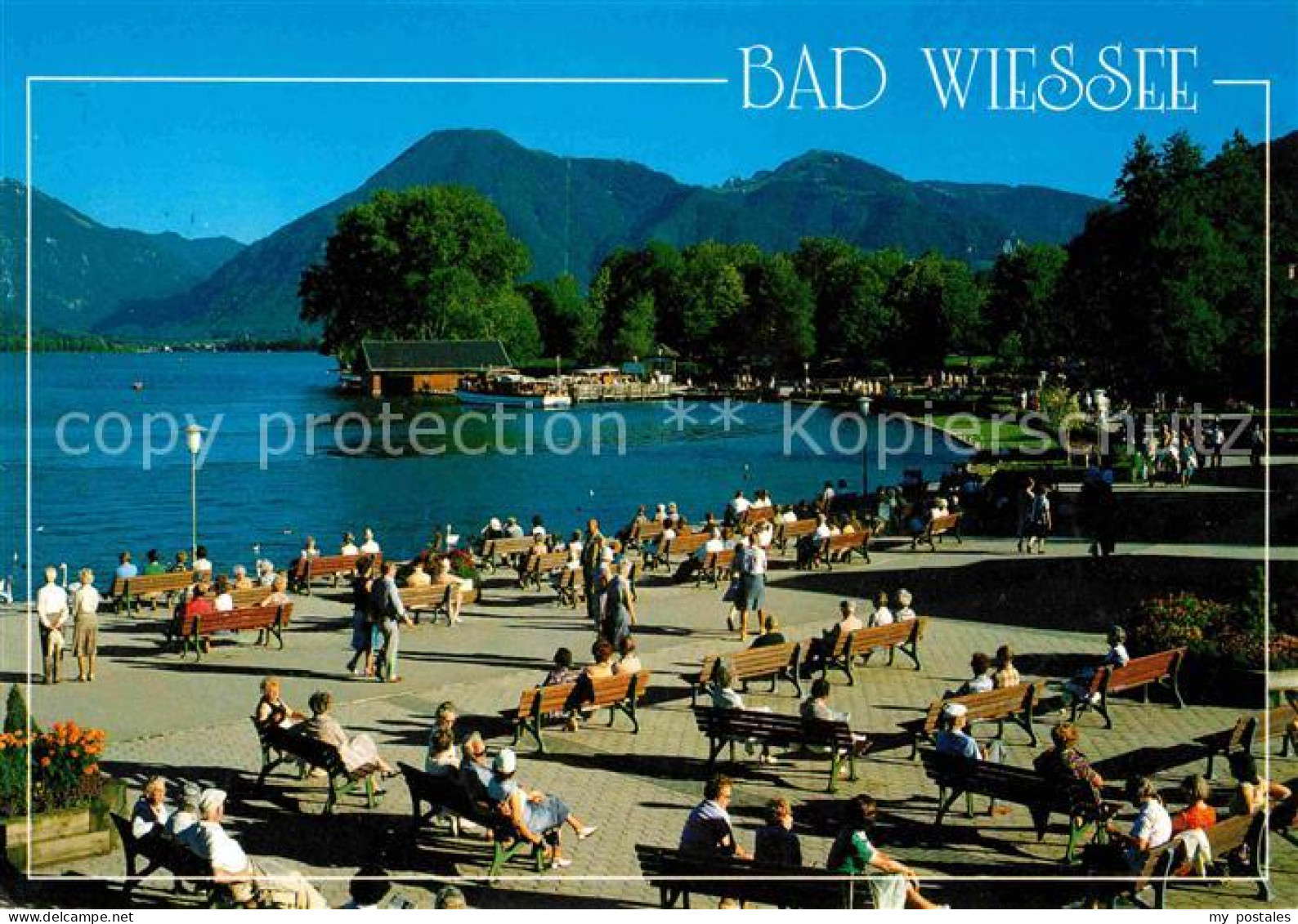 72617347 Bad Wiessee Seepromenade Mit Wallbergblick Bad Wiessee - Bad Wiessee