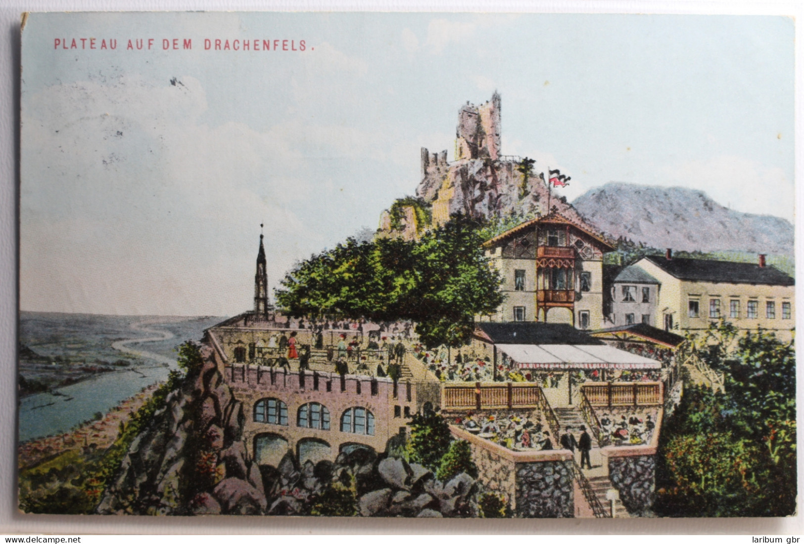 AK Drachenfelsen Plateau Auf Dem Drachenfelsen 1913 Gebraucht #PD051 - Other & Unclassified