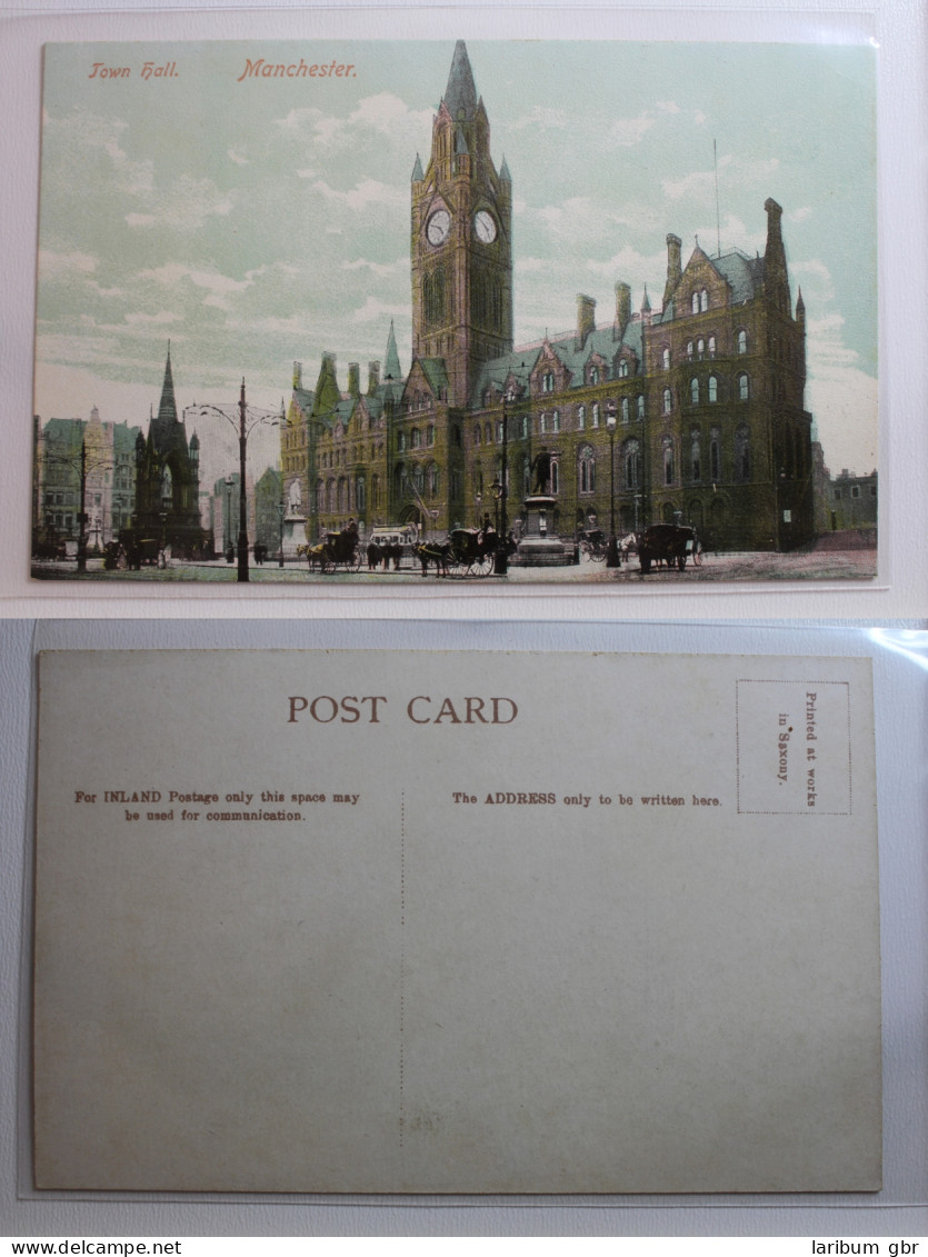AK Manchester Town Hall Ungebraucht #PB597 - Other & Unclassified