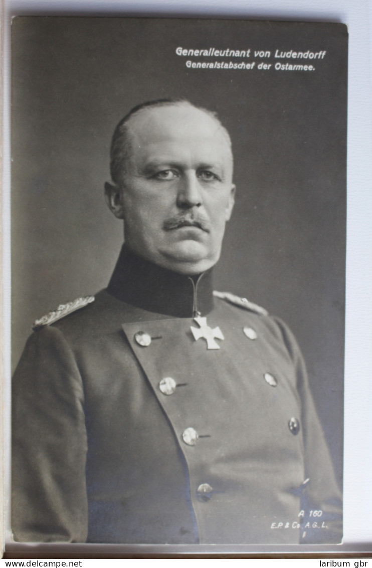 AK Deutschland Porträtkarte - Generalleutnant V. Ludendorff Ungebraucht #PD453 - Autres & Non Classés