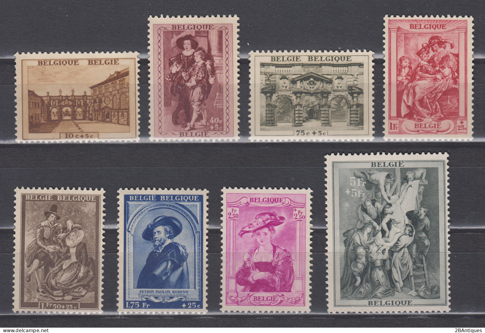 BELGIUM 1939 - Charity Stamps MNH** / Mint No Gum - Nuovi