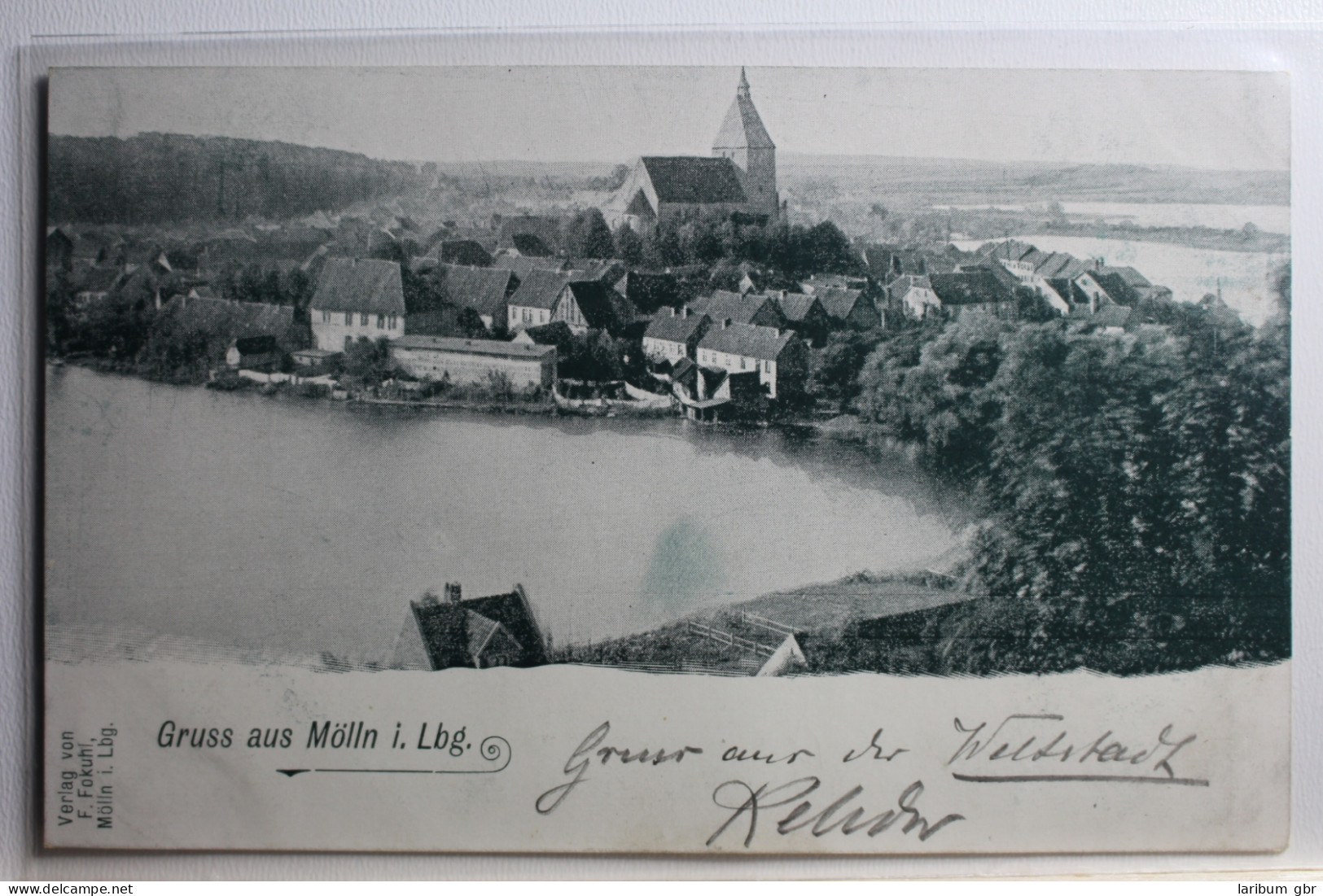 AK Mölln I. Lbg. Stadtansicht 1901 Gebraucht #PC588 - Andere & Zonder Classificatie