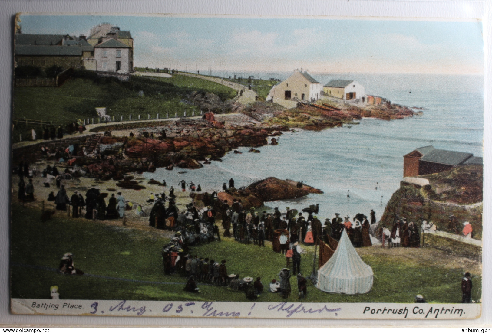 AK Portrush Bathing Place 1905 Gebraucht #PD234 - Other & Unclassified