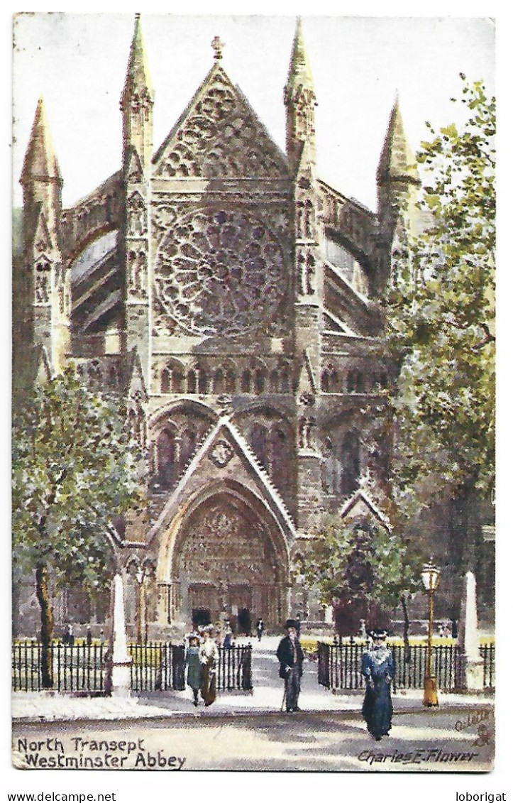 WESTMINSTER ABBEY, NORTH TRANSEPT.-  ( REINO UNIDO ). - Westminster Abbey