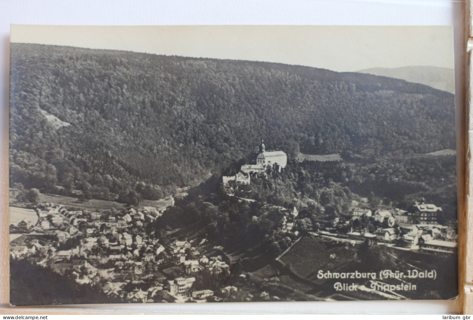 AK Schwarzburg (Thü. Wald) Blick - Tippstein 1922 Ungebraucht #PD390 - Autres & Non Classés