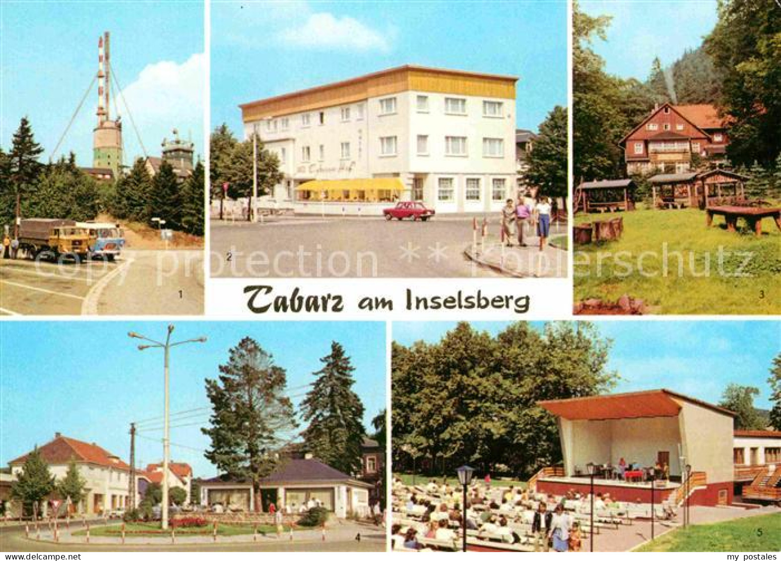 72617232 Tabarz Gr Inselsberg Hotel Tabarzer Hof Waldgaststaette Massemuehle Mil - Tabarz
